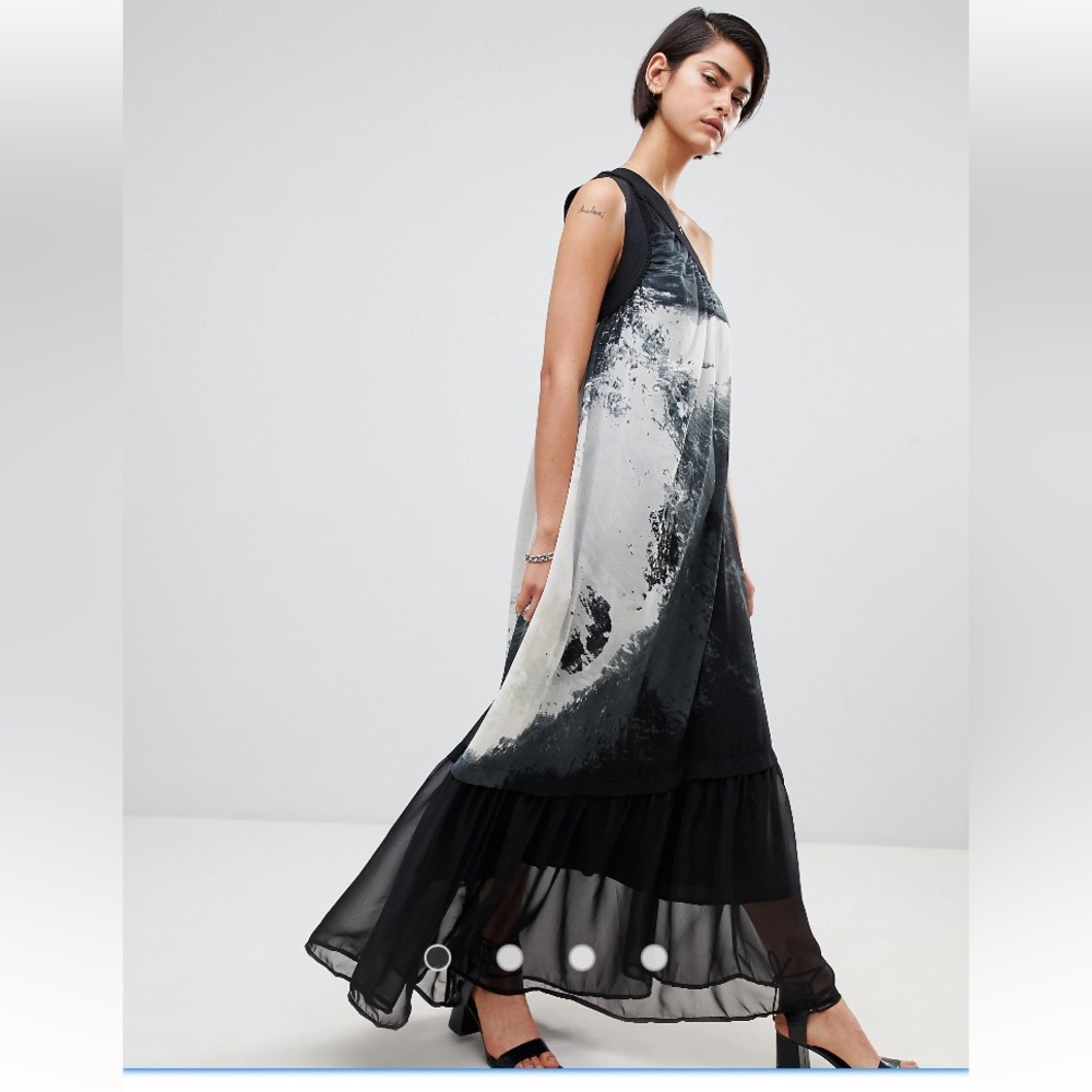 Religion Amore Maxi One Shoulder Dress. US size 8 (UK size 10). New with Tags.